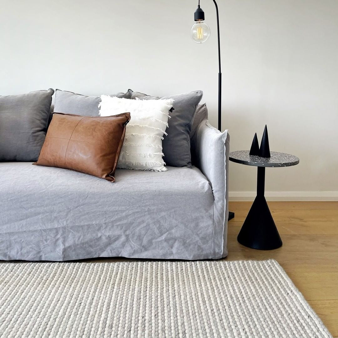Solid & Striped Rugs Ethically Made Free Shipping, Free Returns
