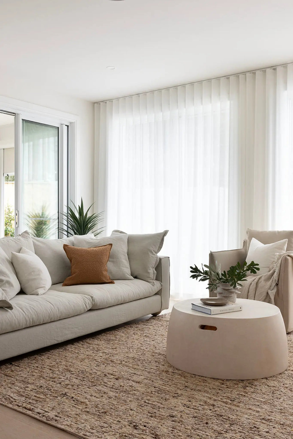 Sample of Sedona New Zealand Wool Rug in Sepia