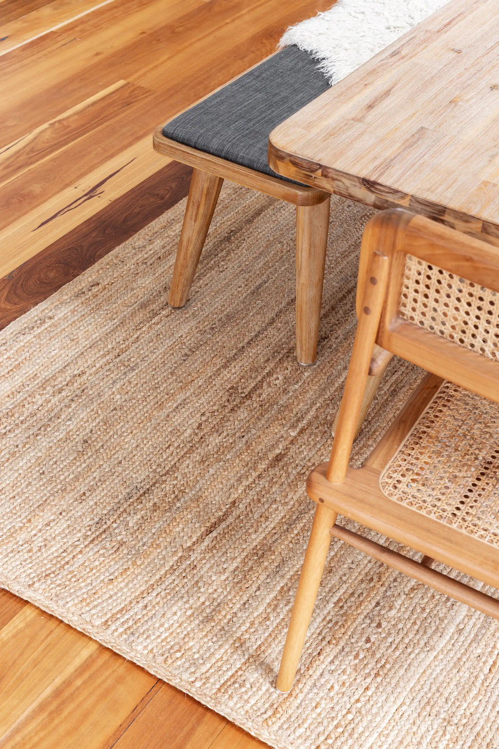 Byron Jute Rug in Natural