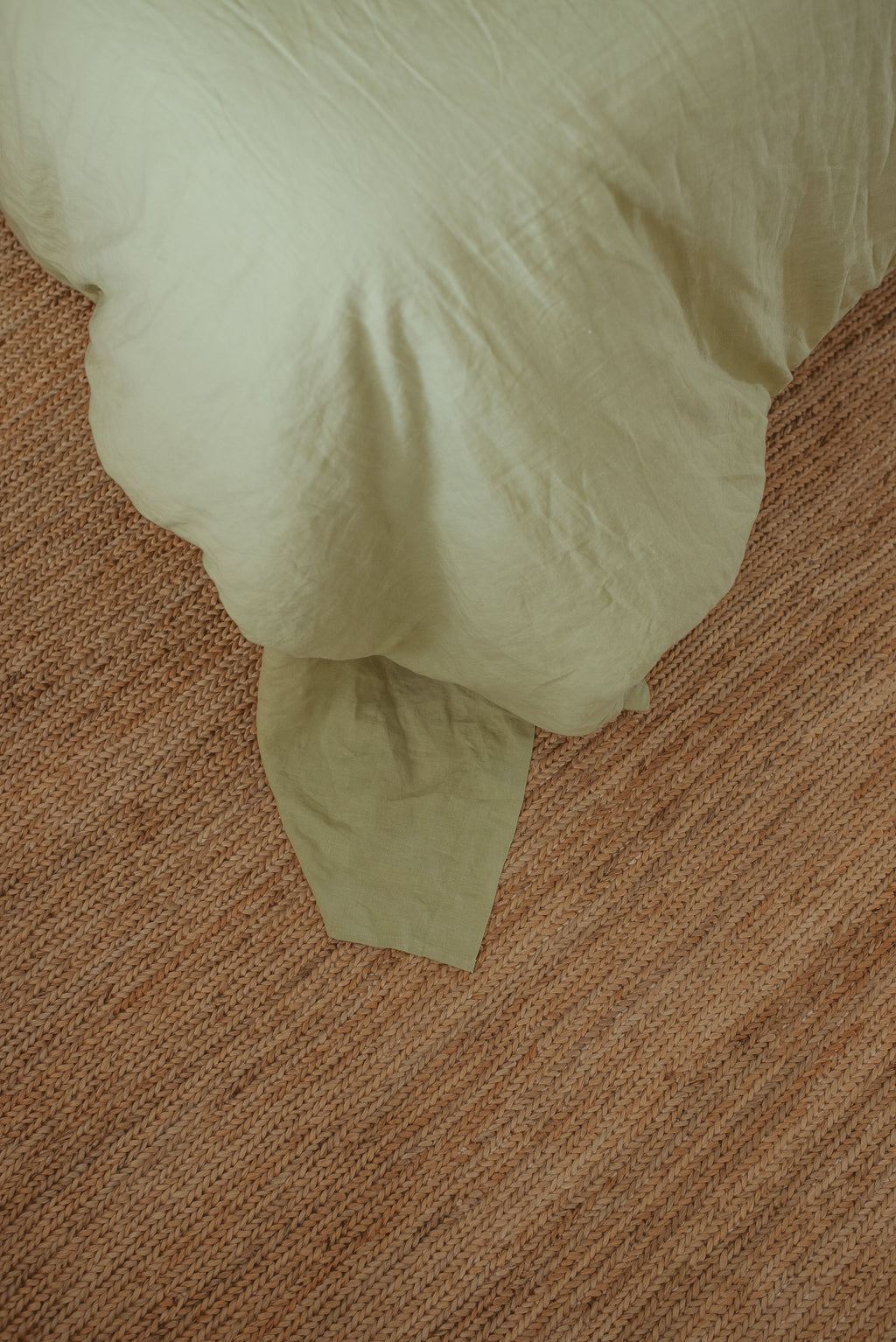 Sample of Dharma Braided Jute Rug in Natural