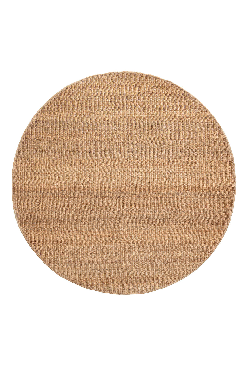 Dharana Jute Round Rug in Natural