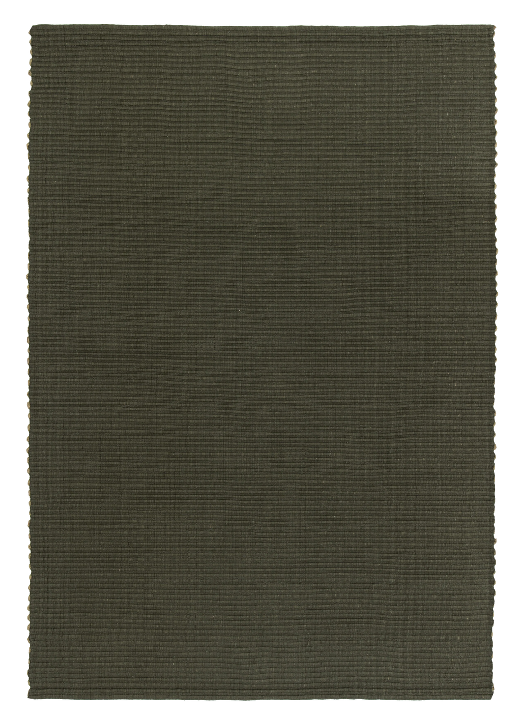 Sample of Mendocino Wool & Jute Rug in Olive