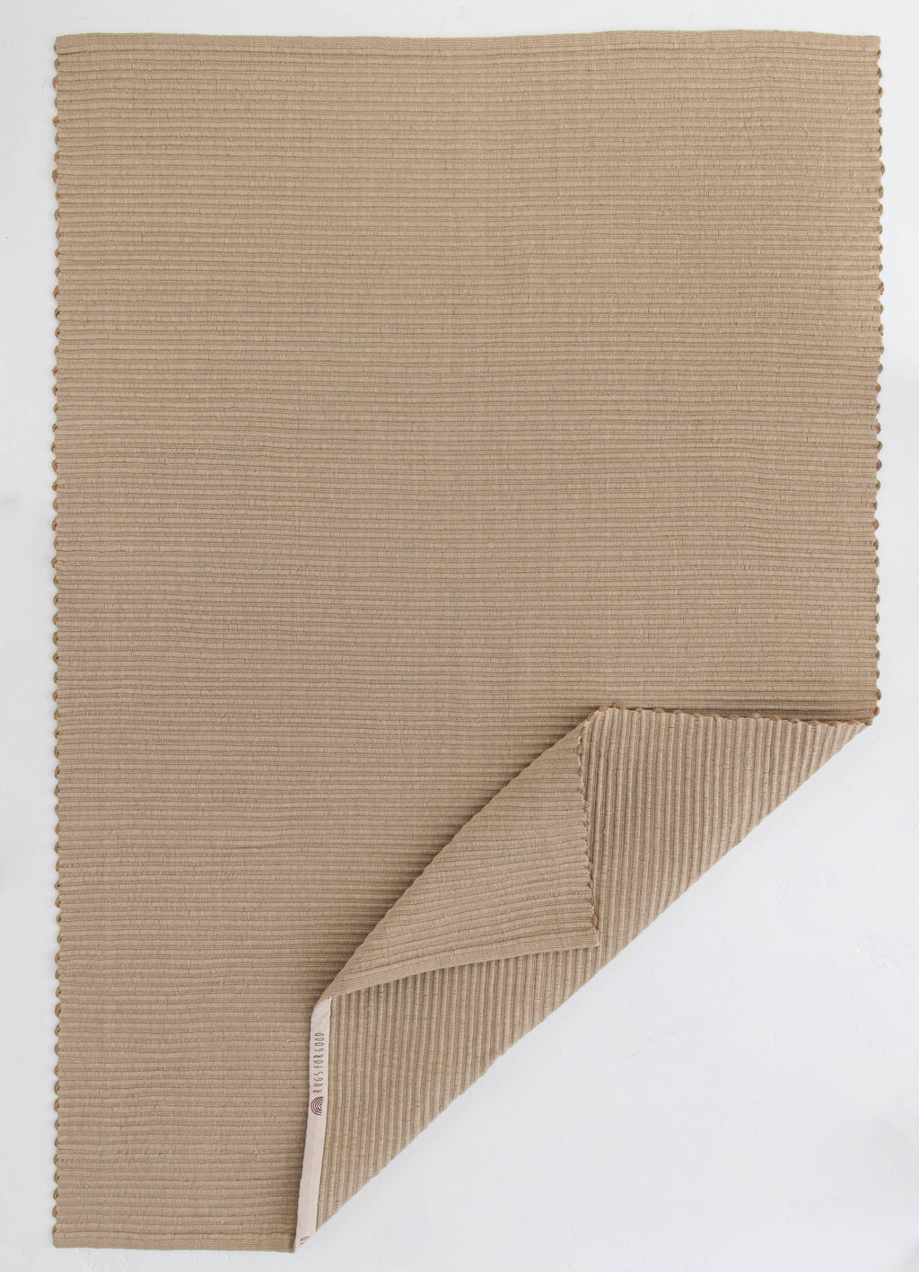 Mendocino Wool & Jute Rug in Latte