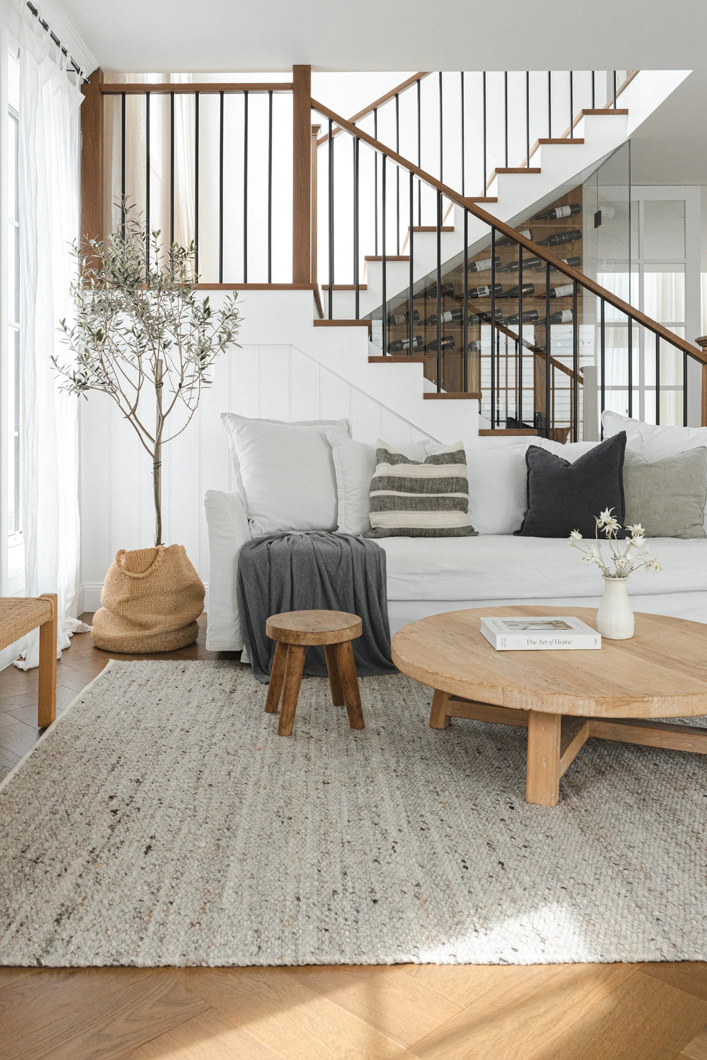 Portland Wool Rug in Smoke