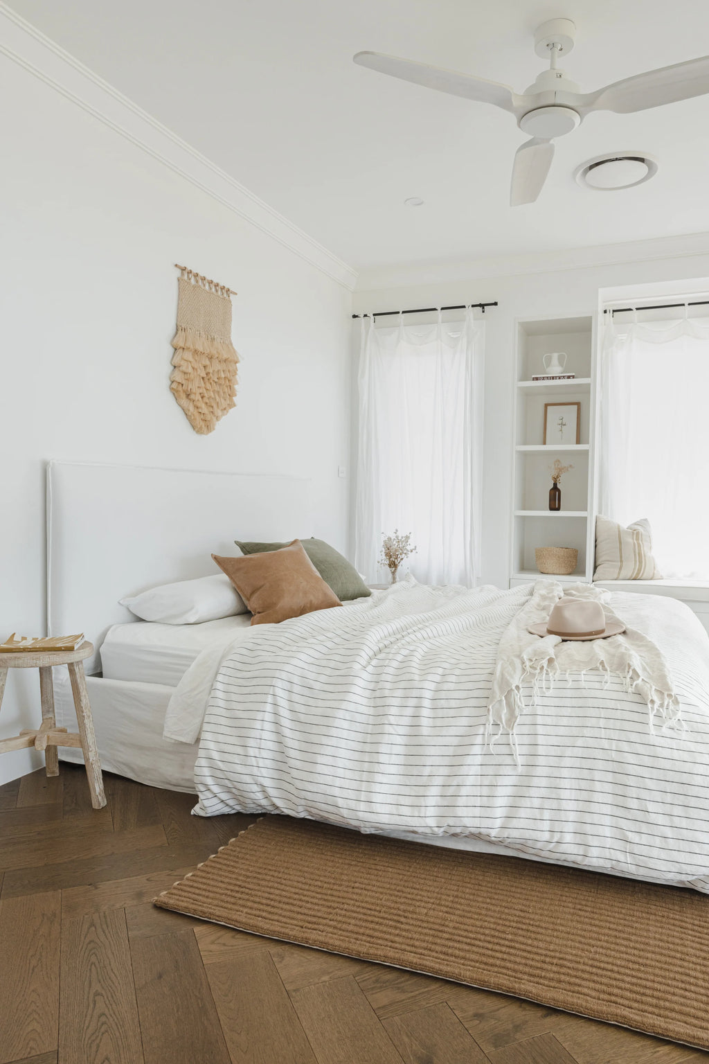 Mendocino Wool & Jute Rug in Clay