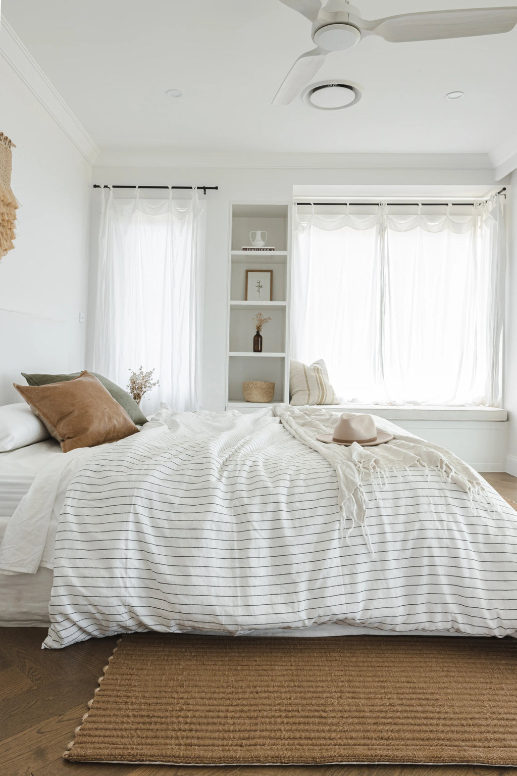 Mendocino Wool & Jute Rug in Clay