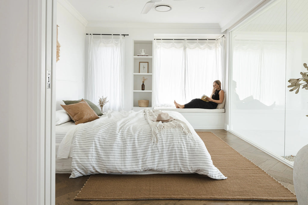 Mendocino Wool & Jute Rug in Clay