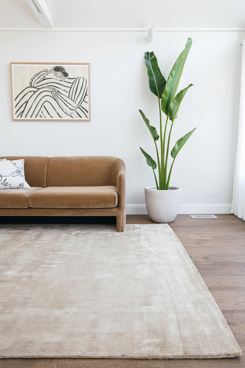 Lustre Rug in Champagne