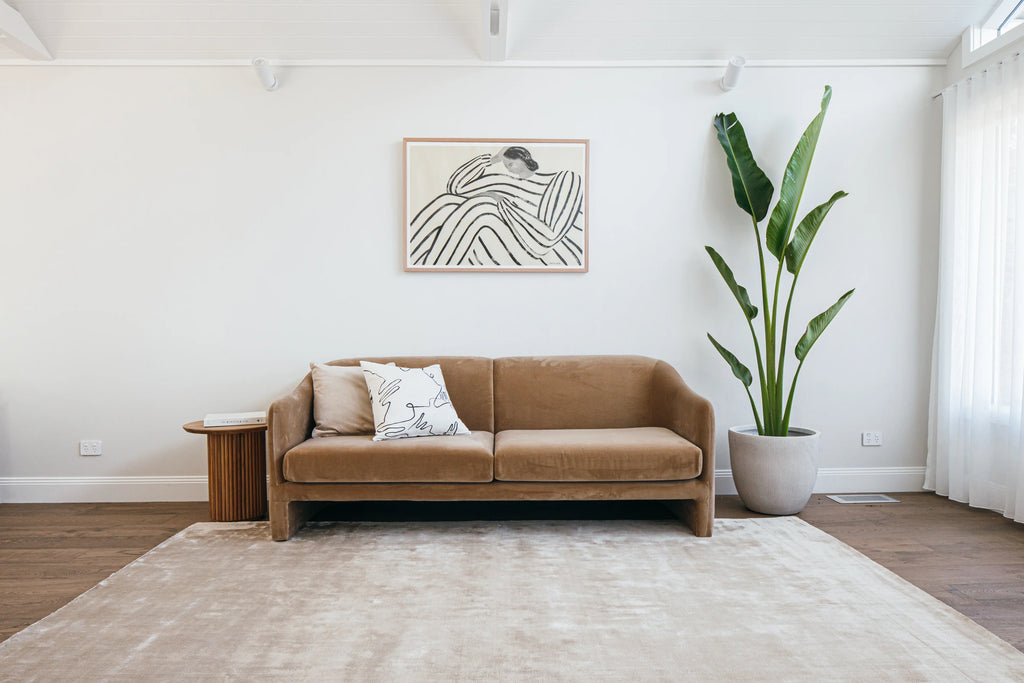 Lustre Rug in Champagne