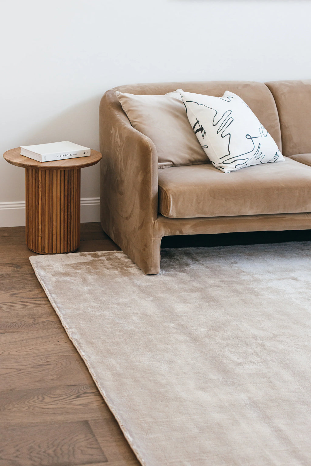 Lustre Rug in Champagne