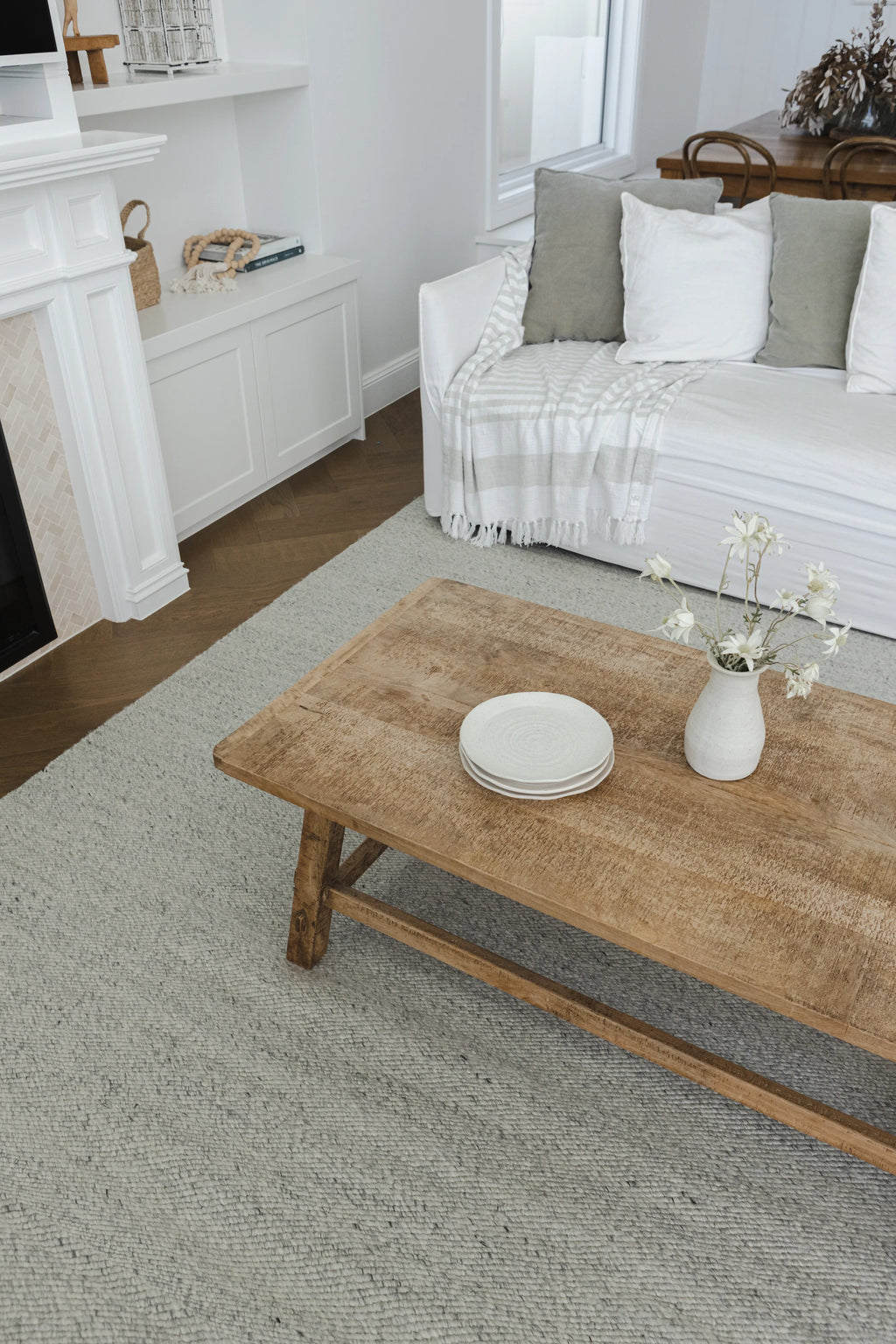 Seattle Wool Rug in Dove