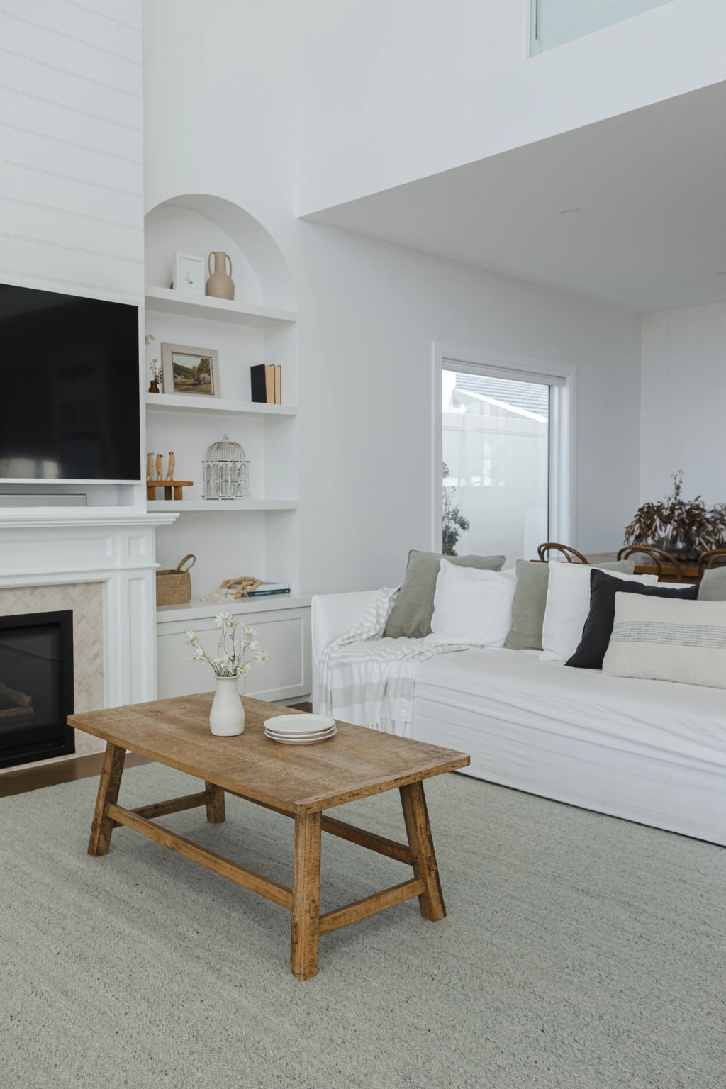 Seattle Wool Rug in Dove