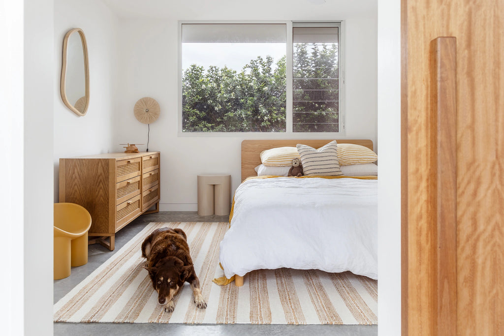 Brunswick Striped Wool and Jute Rug