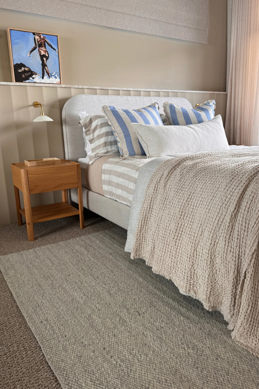 Seattle Wool Rug in Dove