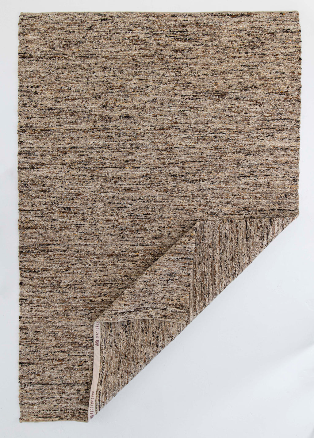Sample of Sedona New Zealand Wool Rug in Sepia