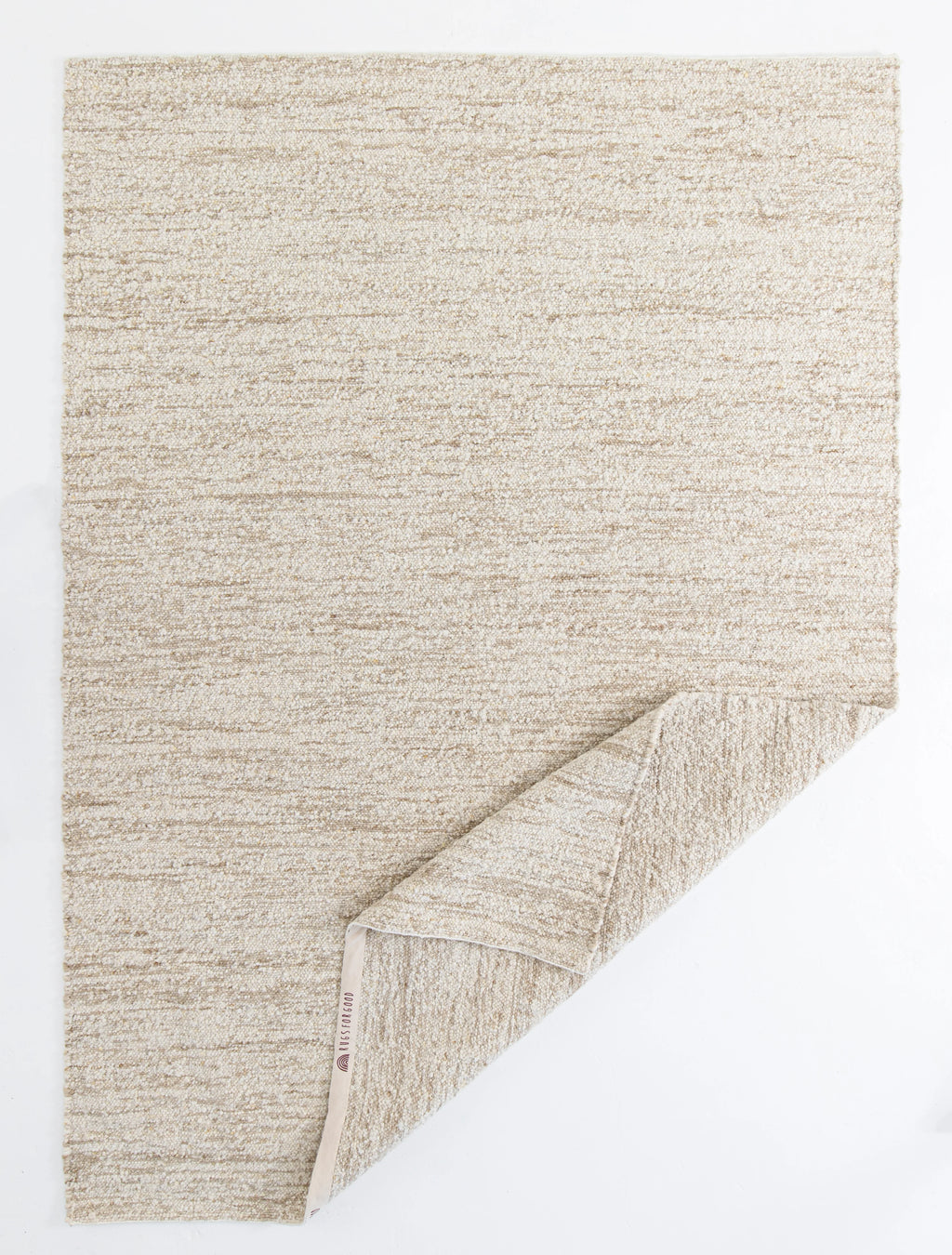 Sample of Sedona New Zealand Wool Rug in Pearl
