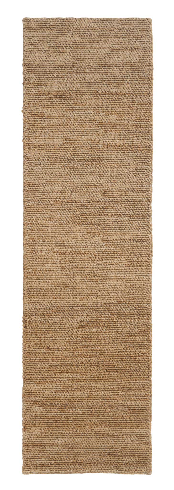 Gaia Loop Weave Jute Runner Rug in Natural