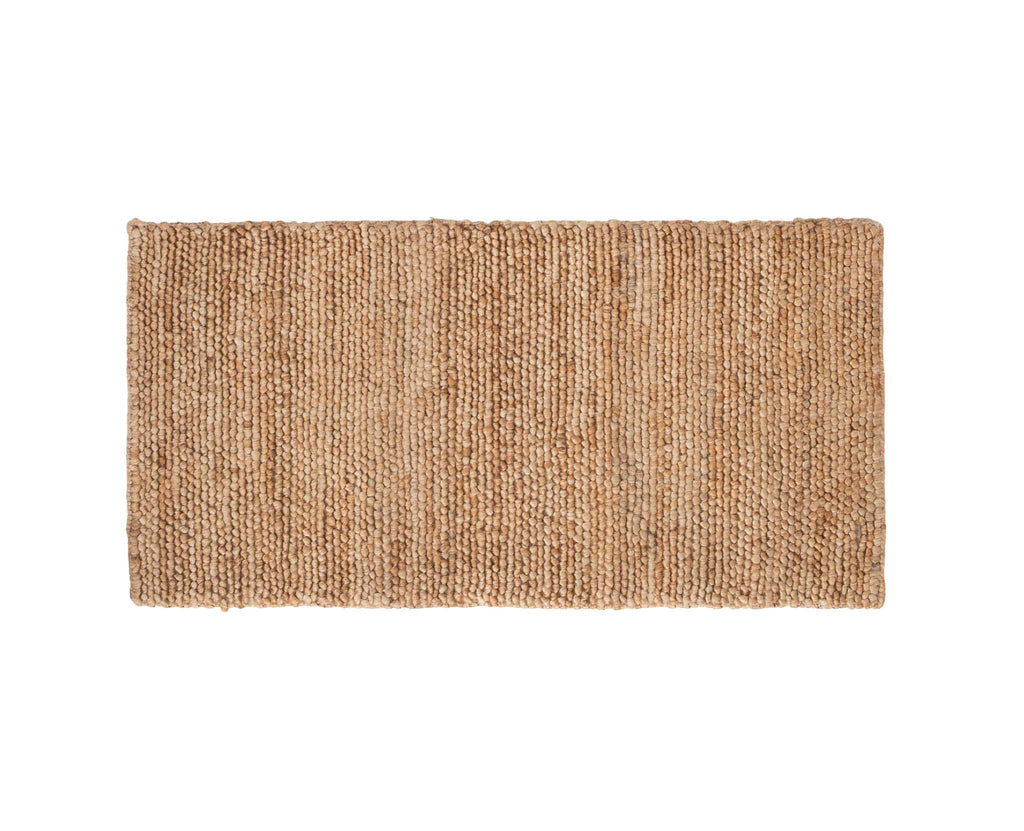 Gaia Loop Weave Jute Doormat in Natural