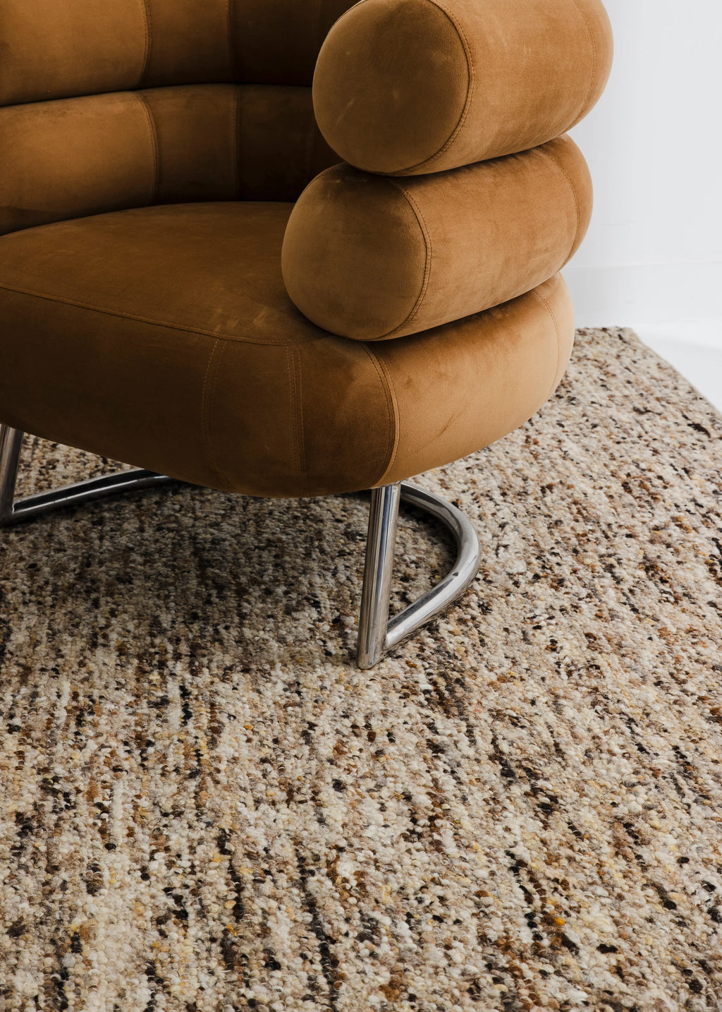 Sample of Sedona New Zealand Wool Rug in Sepia