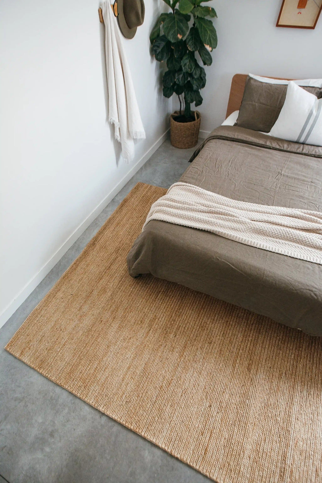 Dharma Braided Jute Rug in Natural
