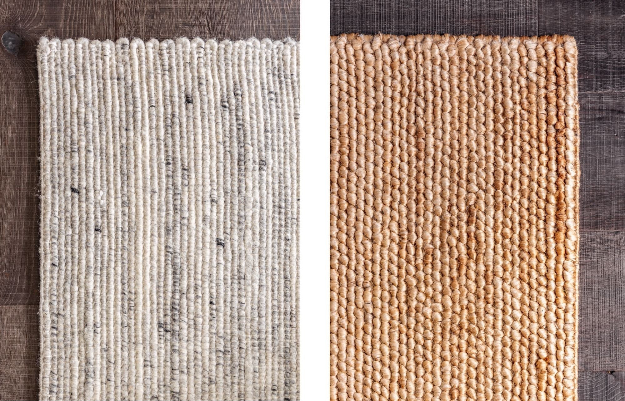Wool Rug Vs Polyester Rug Jute Rugs vs Wool Rugs: Which one is right for your space?