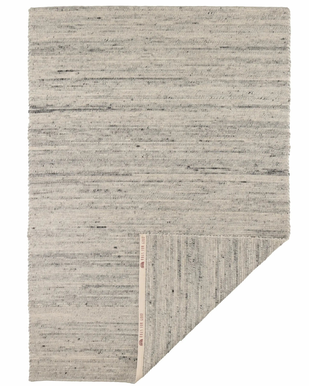 Richmond Handwoven Wool Rug in Grey