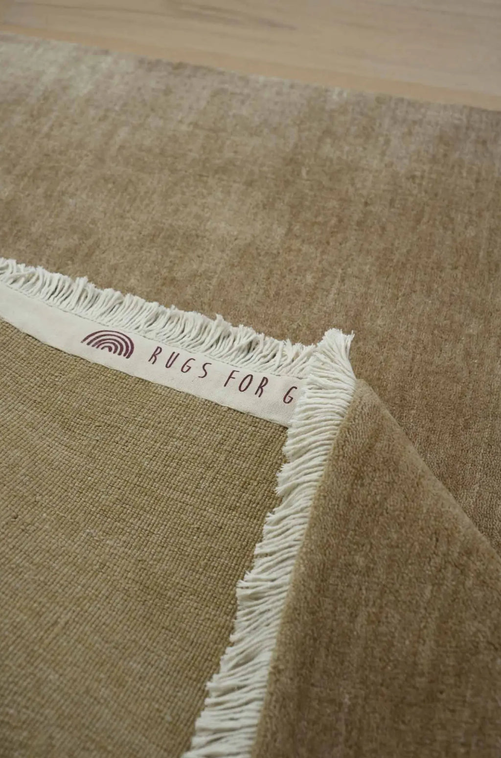 Bhakti Abrash Wool Blend Rug in Honey