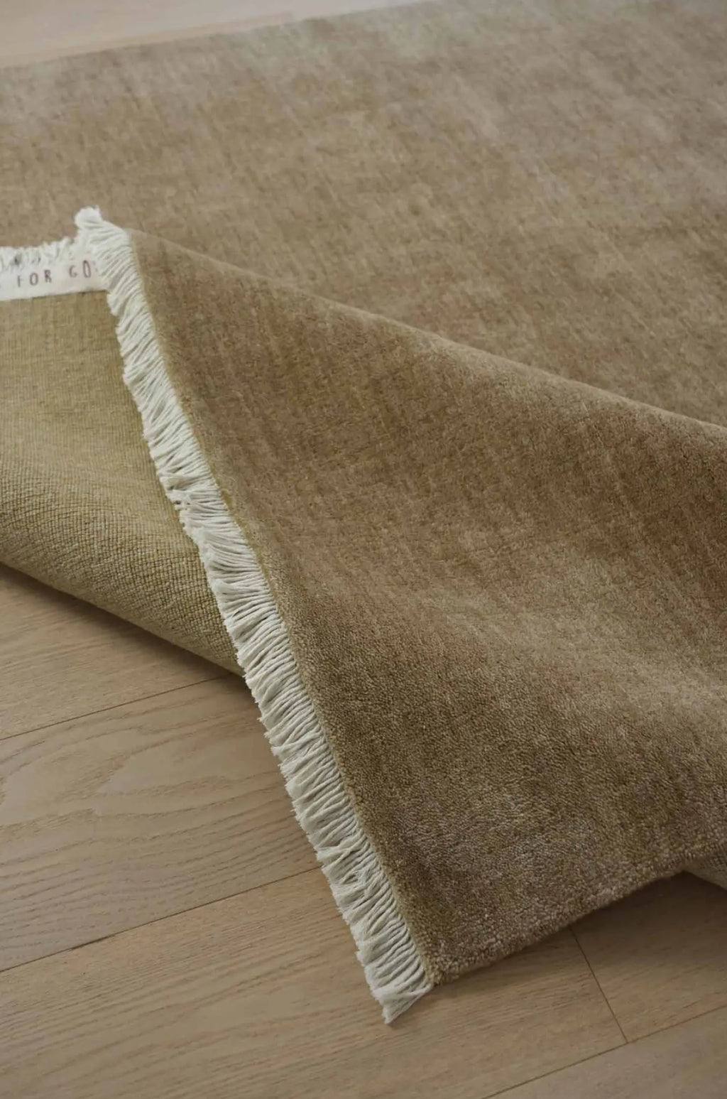 Bhakti Abrash Wool Blend Rug in Honey