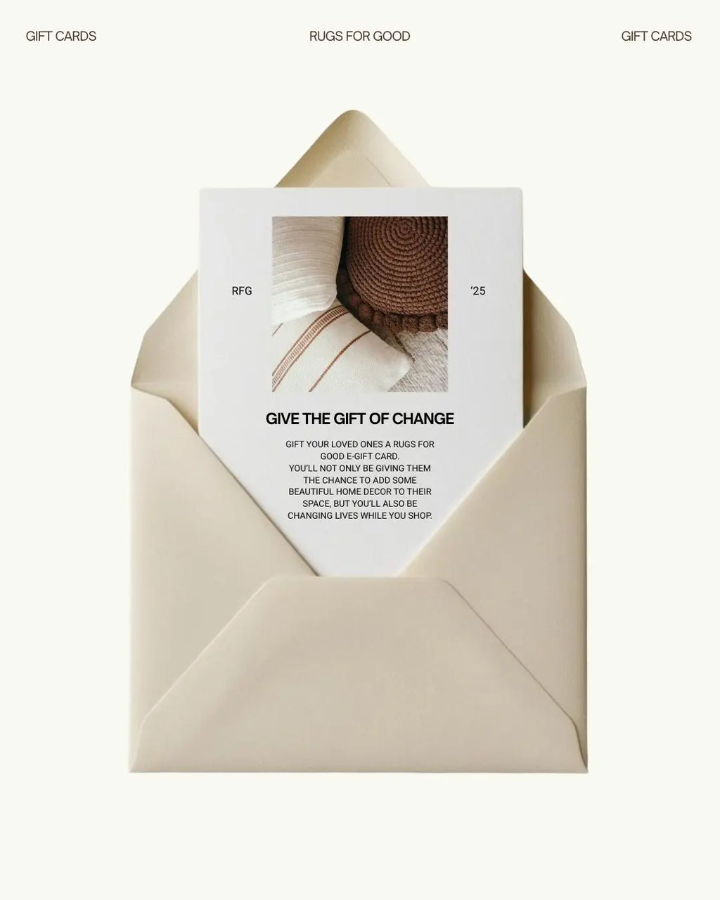 Rugs For Good Gift Card