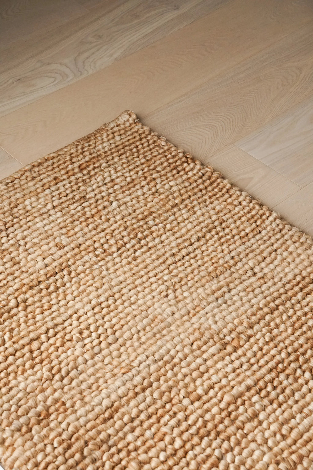 Gaia Loop Weave Jute Doormat in Natural