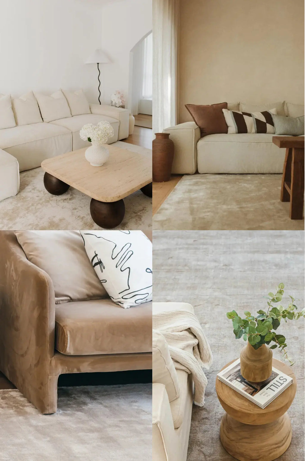 Lustre Rug in Champagne