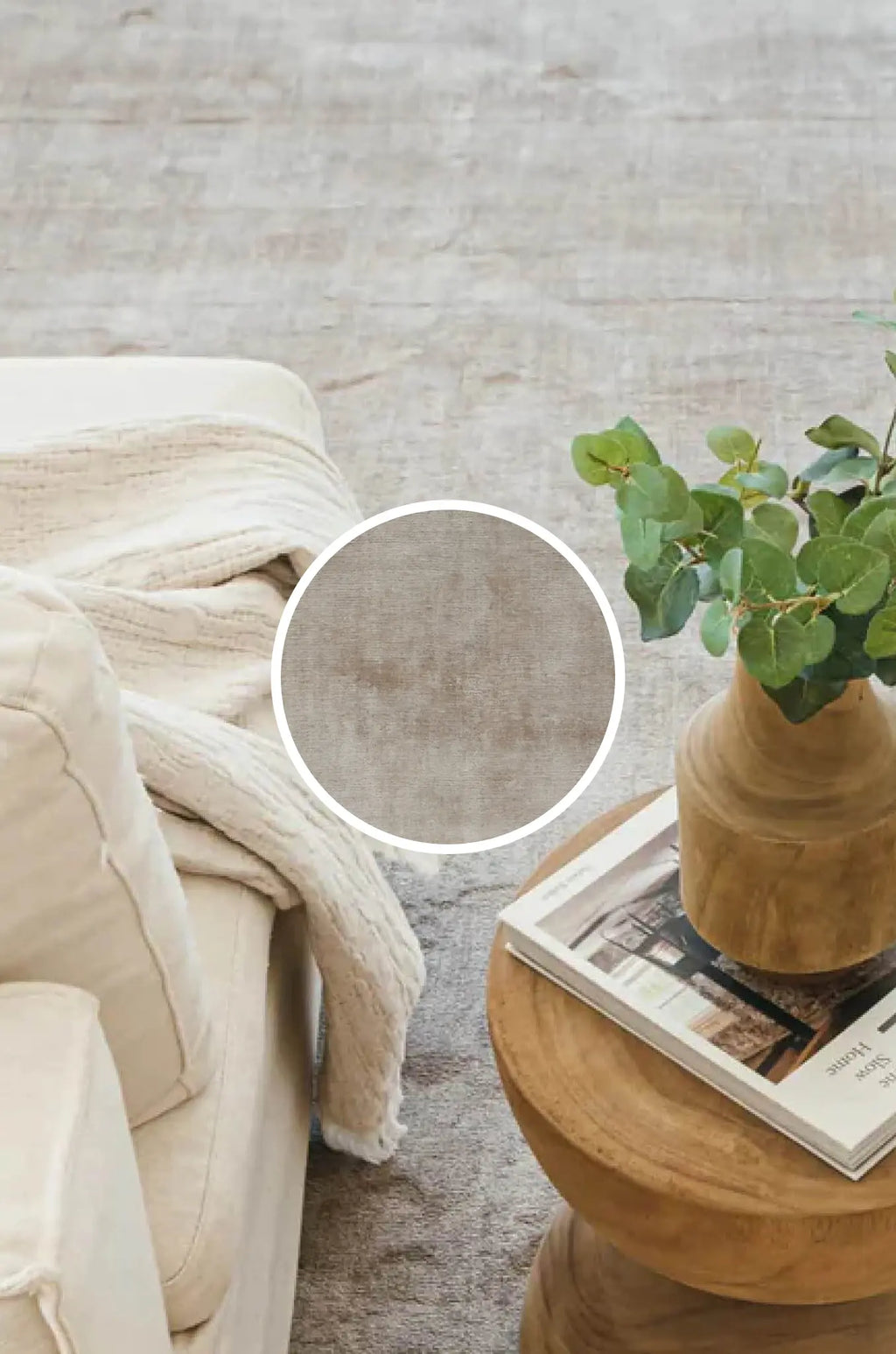 Lustre Rug in Champagne