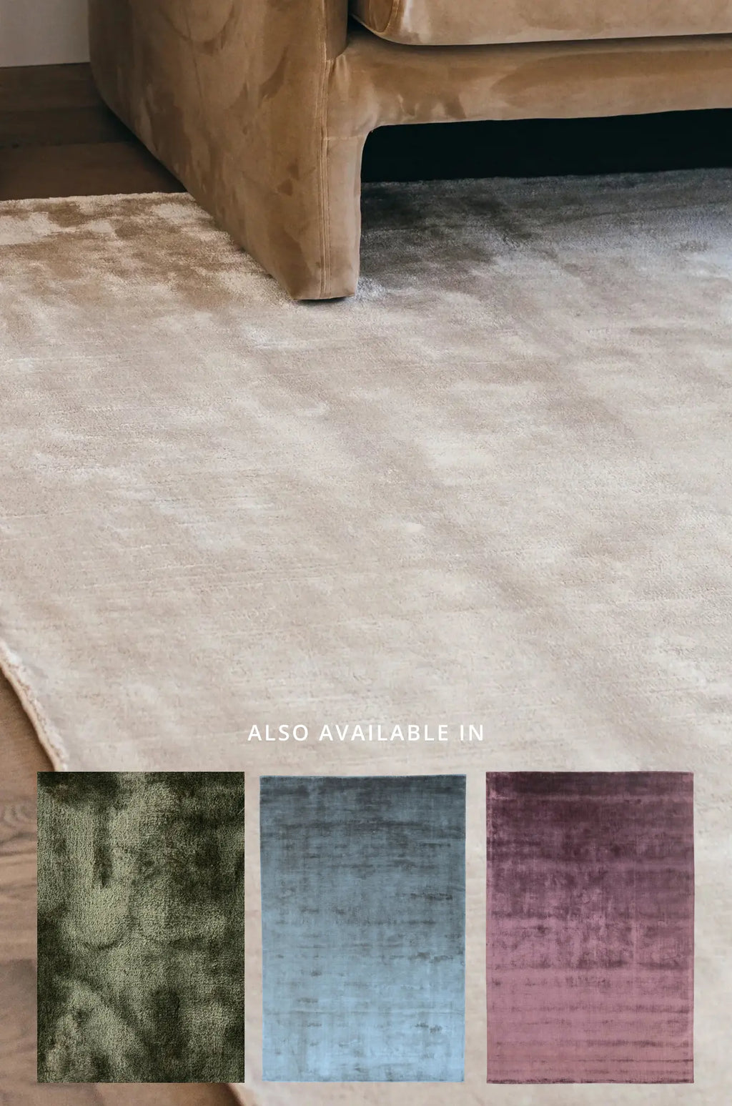 Lustre Rug in Champagne