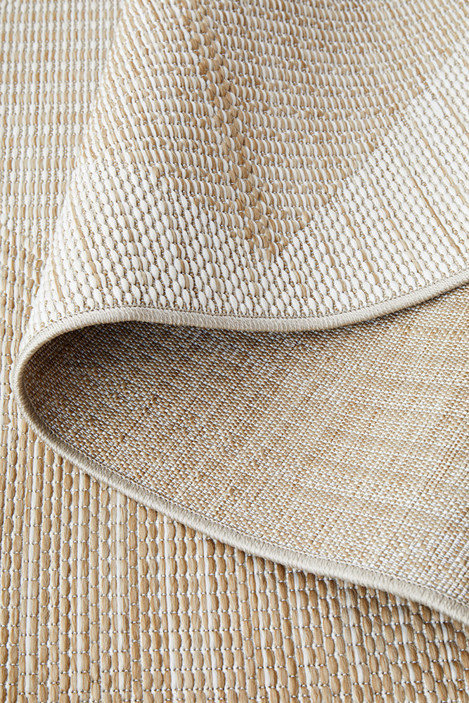 Patio Rico Outdoor Runner Rug in Natural