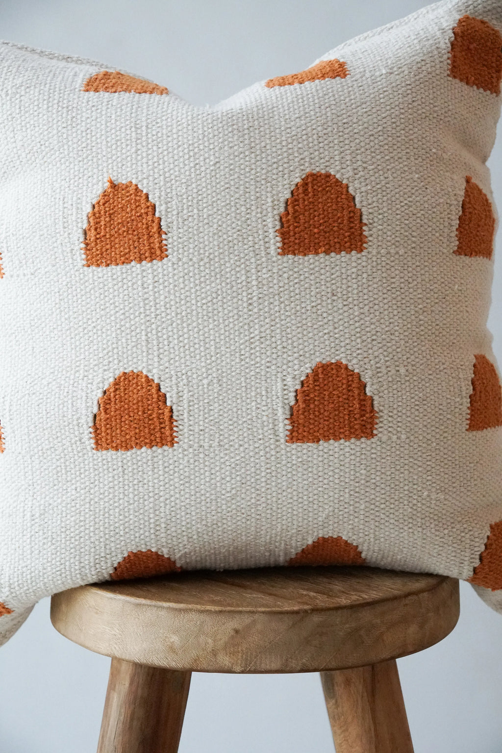 Paloma Cushion in Mandarin