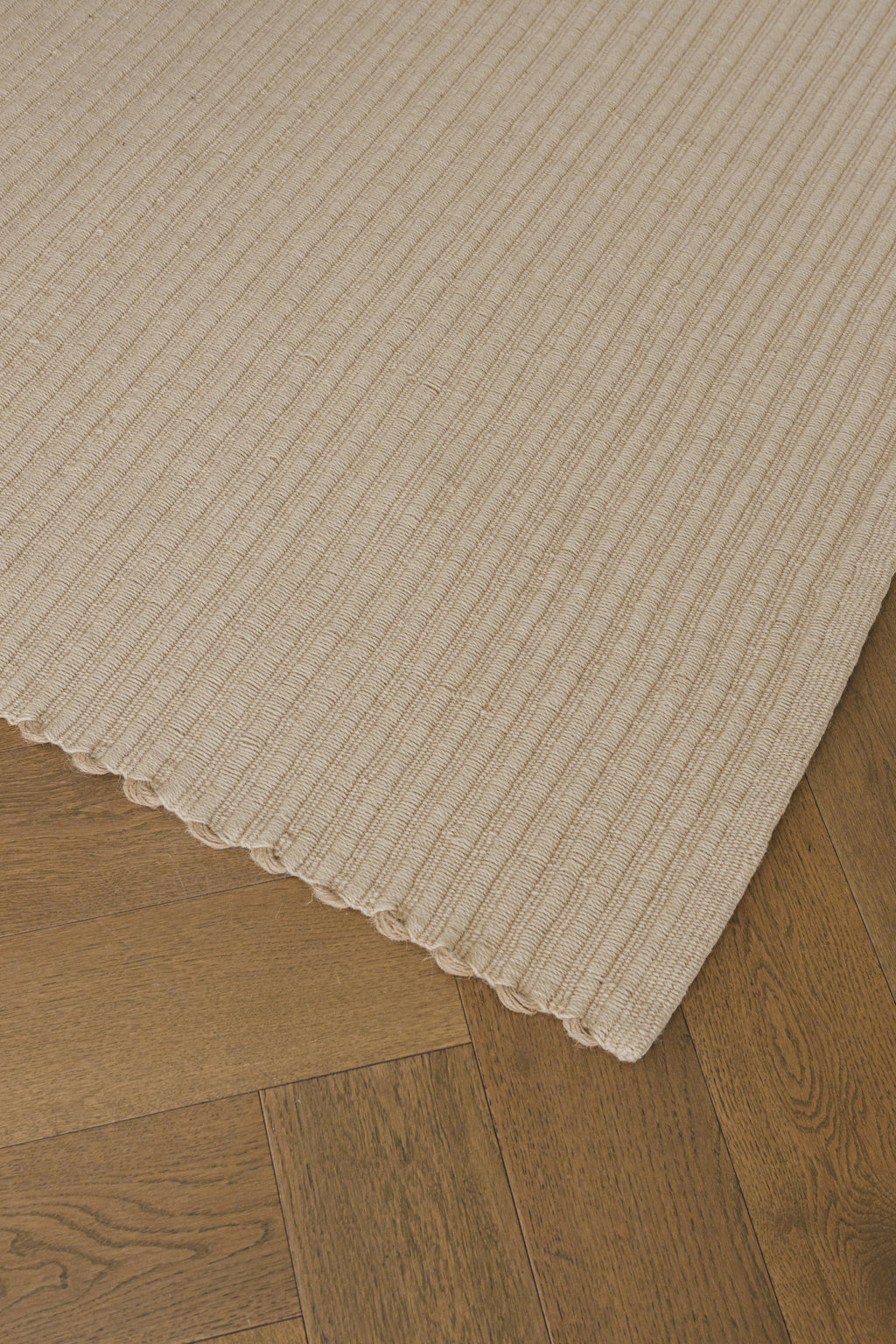 Sample of Mendocino Wool & Jute Rug in Latte