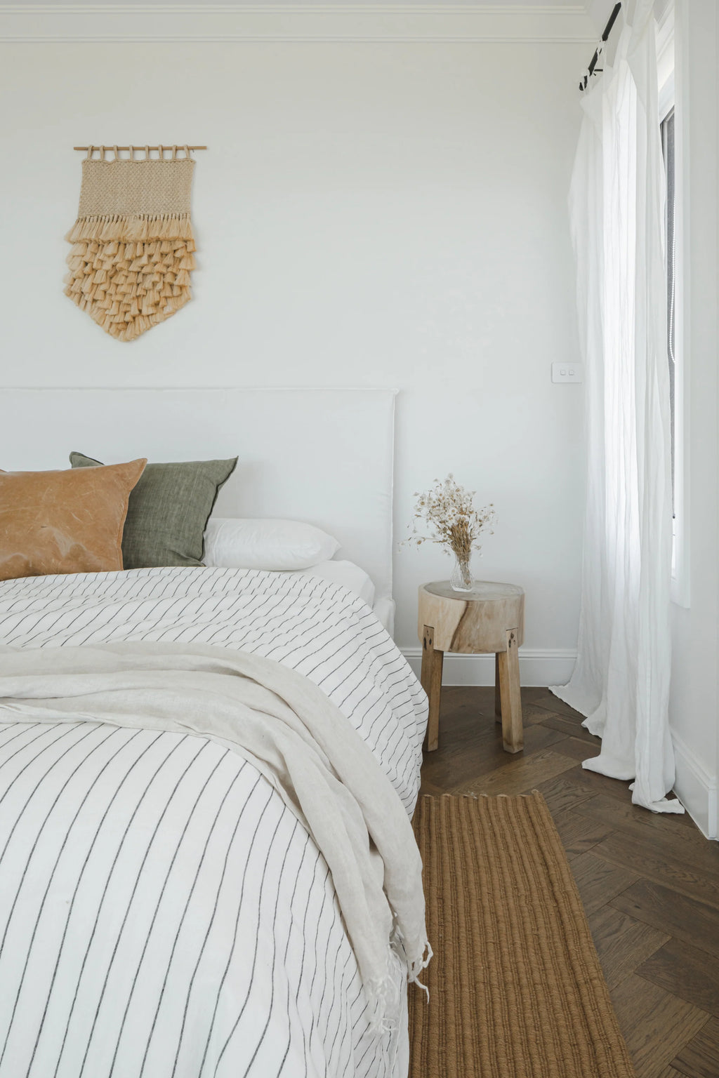 Sample of Mendocino Wool & Jute Rug in Clay
