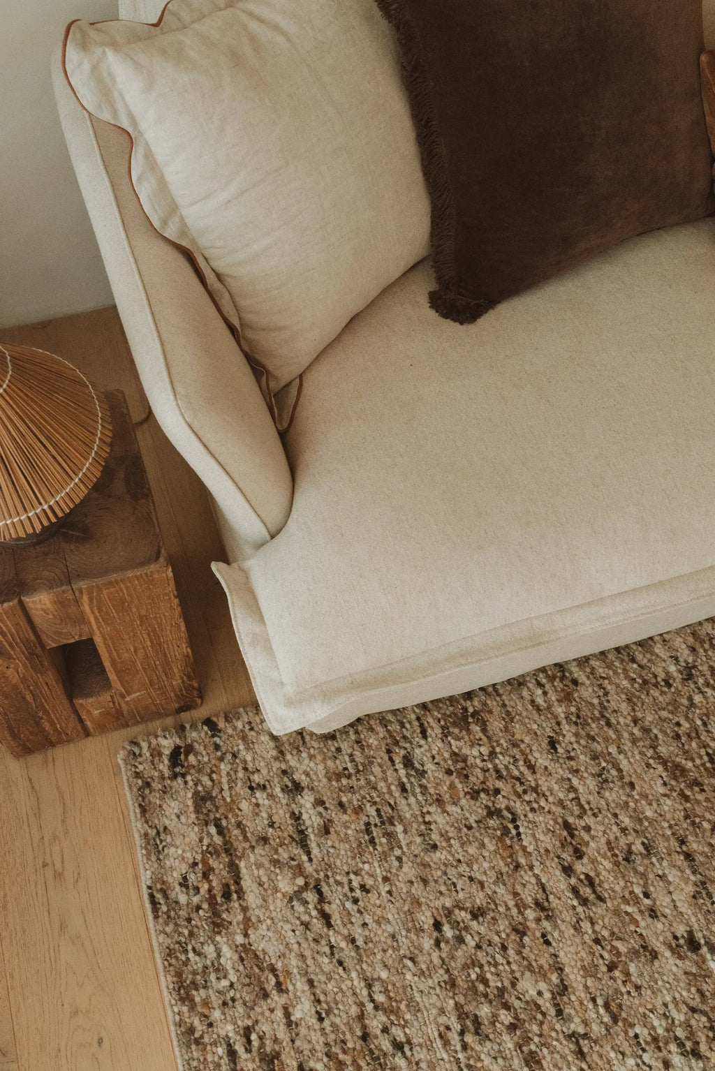 Sedona New Zealand Wool Rug in Sepia