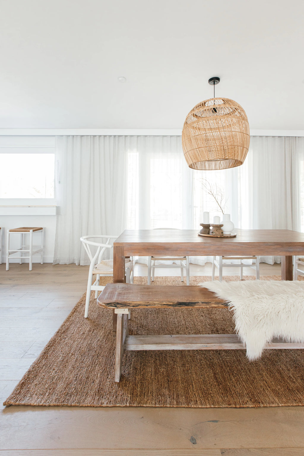 Lavanya Jute Rug in Natural