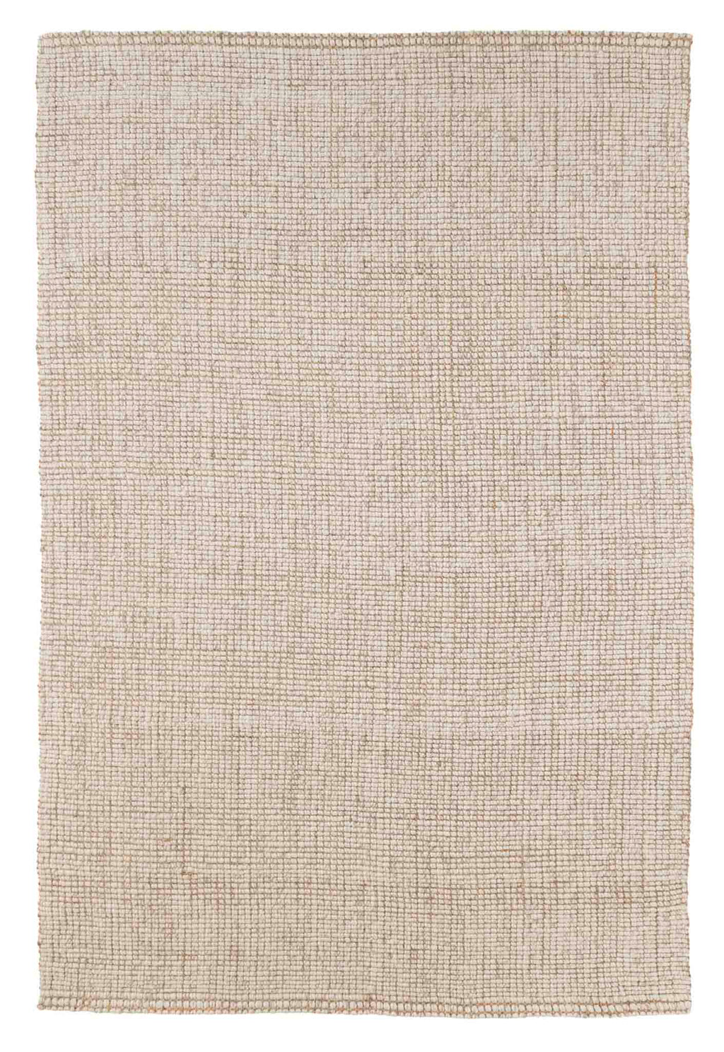 Alskar Handwoven Wool and Jute Doormat in Wheat