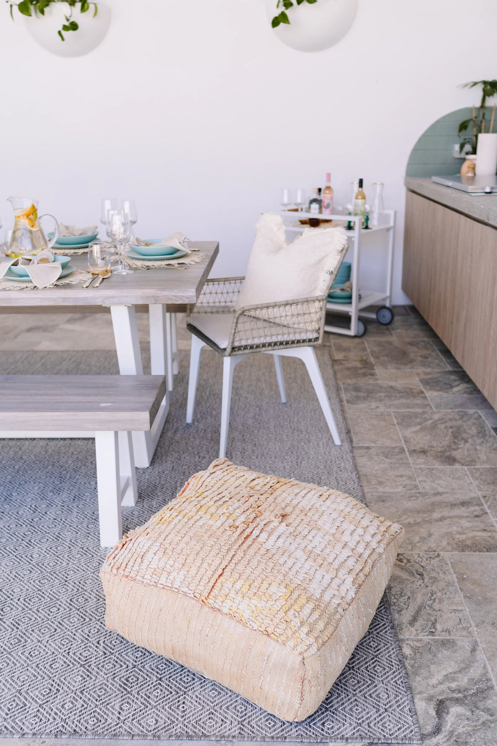 Cabo Natural Stone Indoor Outdoor Rug