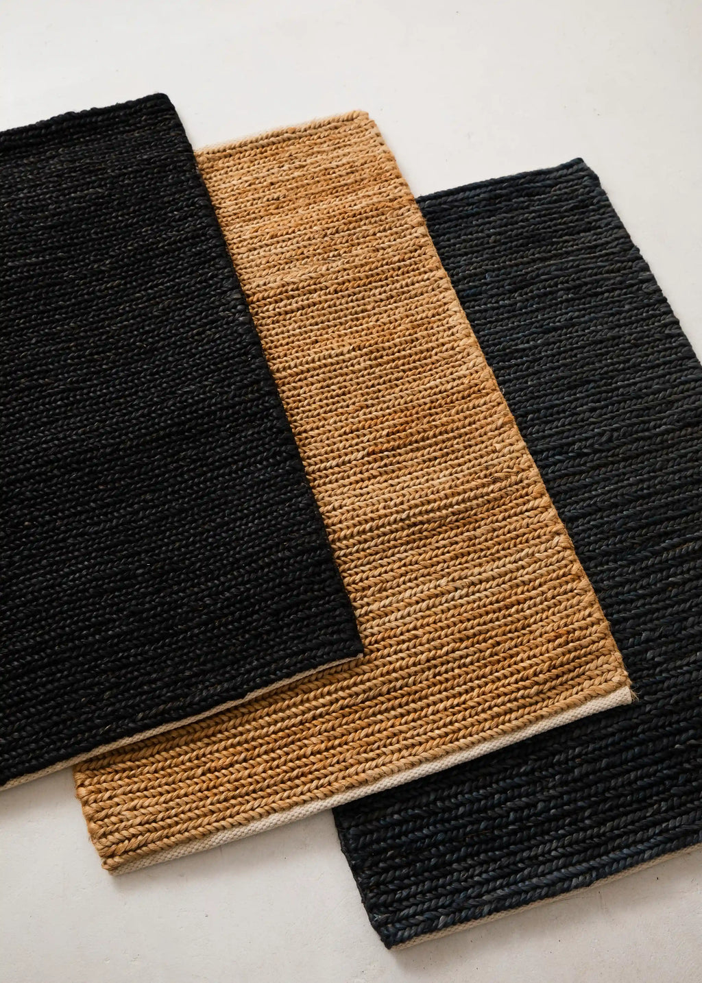 Dharma Braided Jute Doormat in Indigo