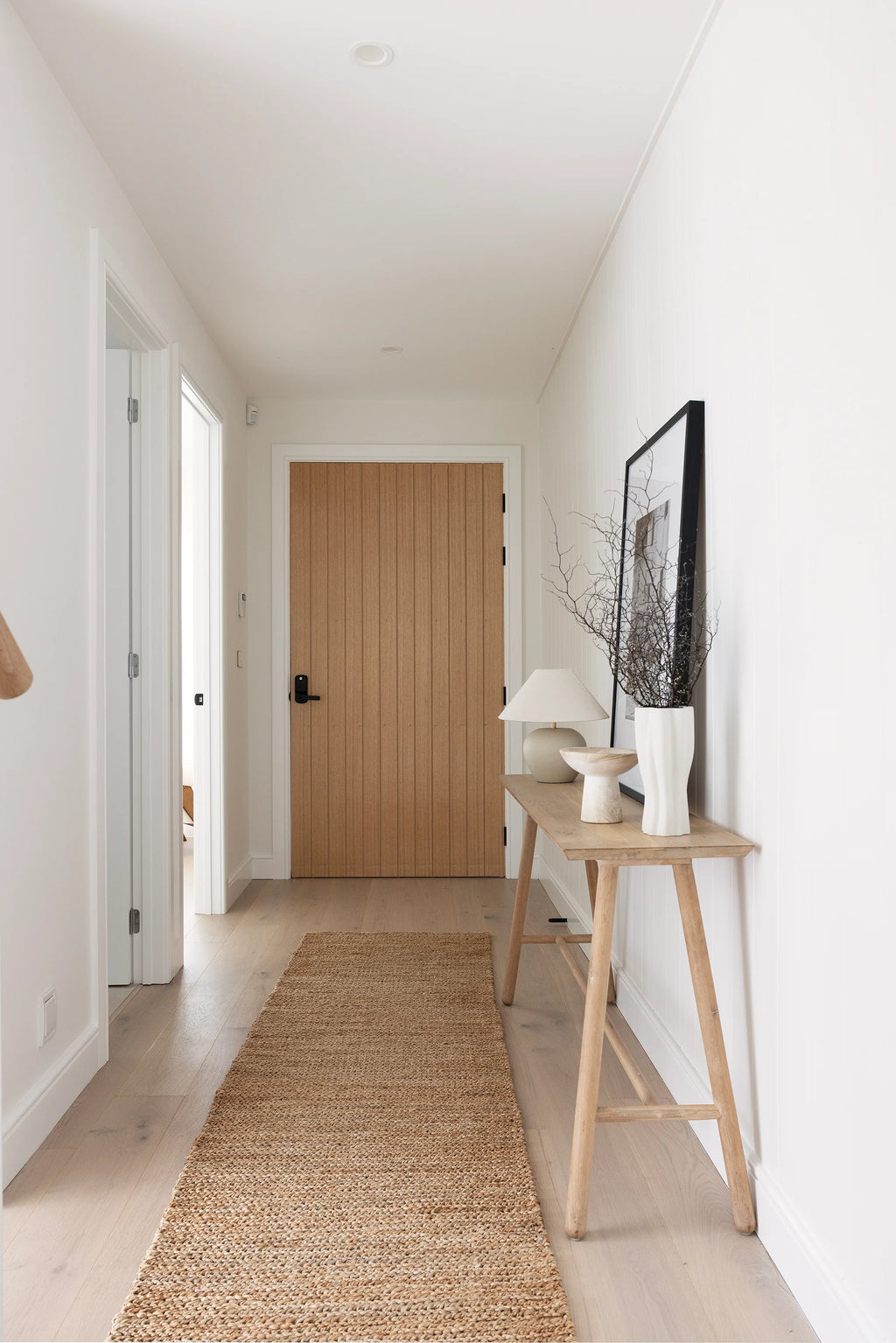 Avoca Jute Runner Rug in Natural