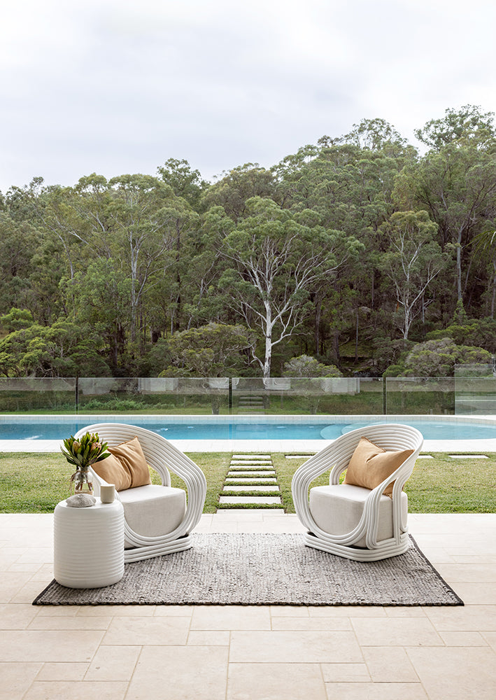 Darren Palmer Bedrock Grey Outdoor Rug